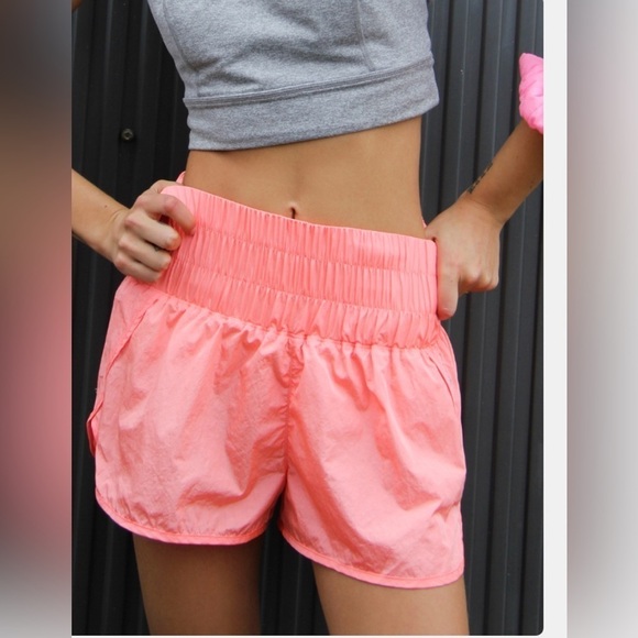 FP Movement by Free People Pants - Free People Movement Women’s The Way Home Shorts Size Small in Papaya Punch